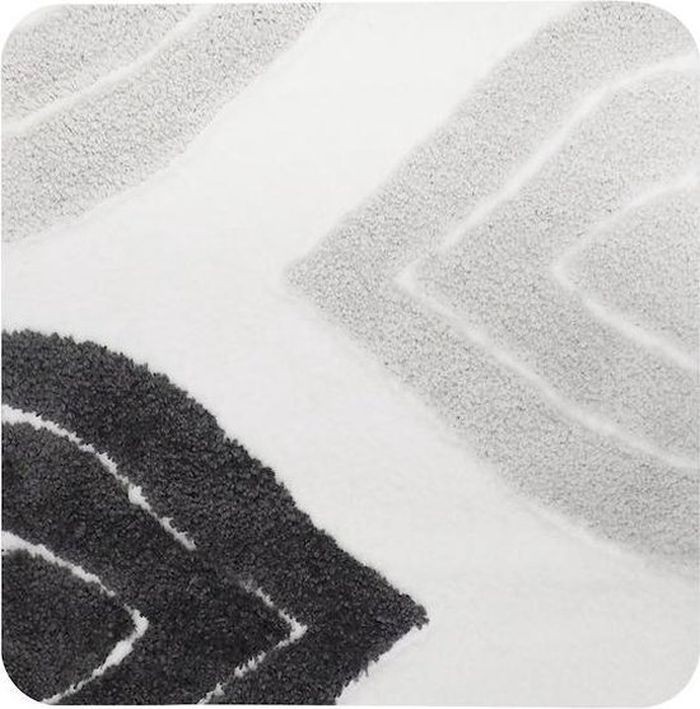 Bidetmat Grijs Paris 60X60cm | Wicotex