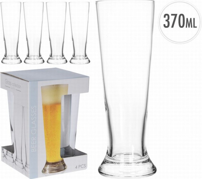 Bierglas 370ml set van 4 |