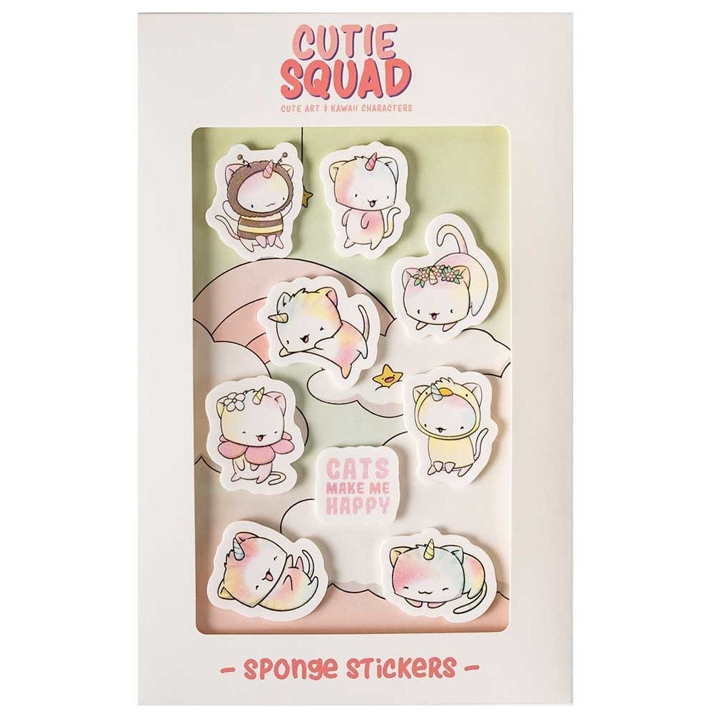 Big foam stickers - Unikitties | CutieSquad