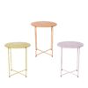 Bijzettafel binnen ijzer H48cm | Decoris