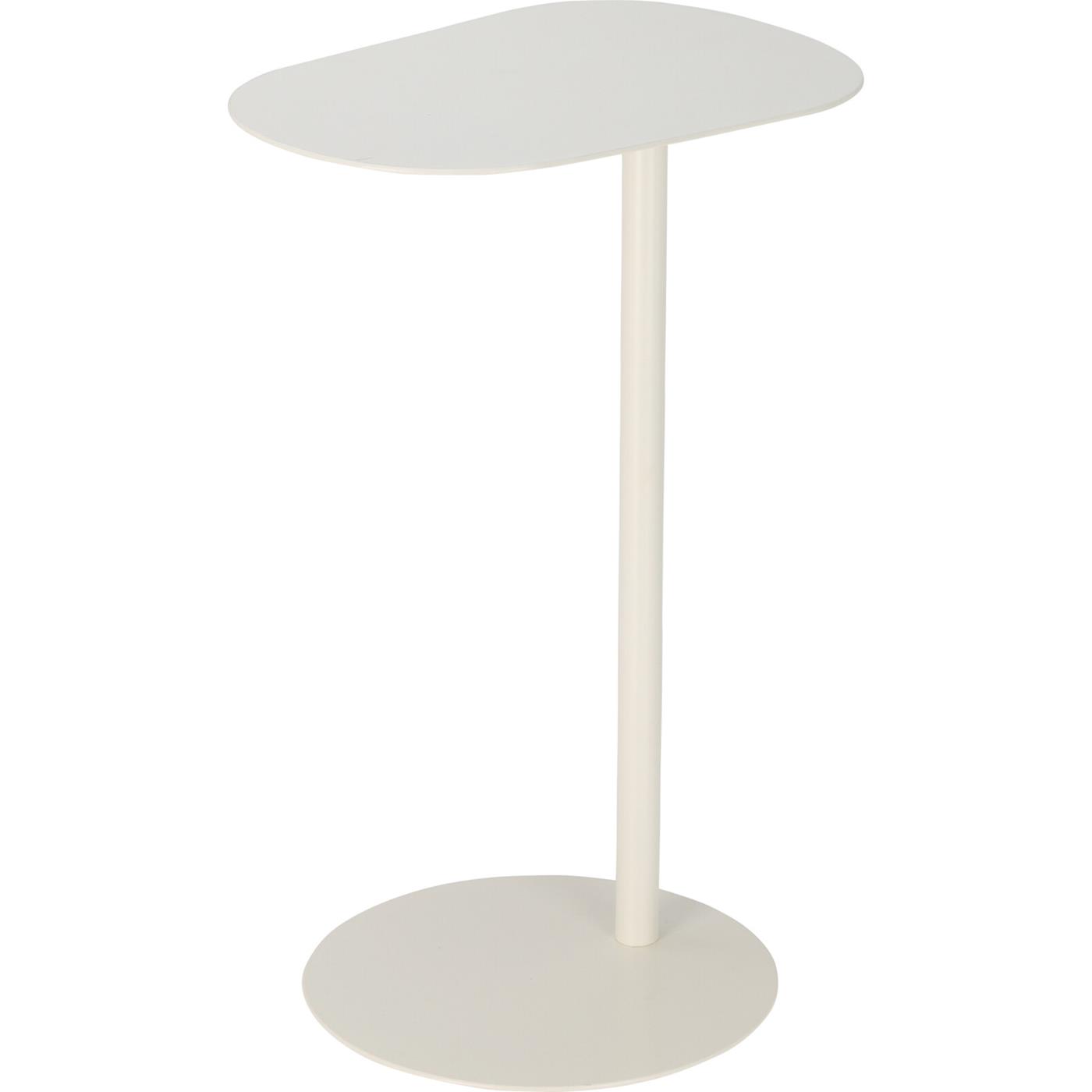 Bijzettafel organisch wit 35x53cm | Home & Styling