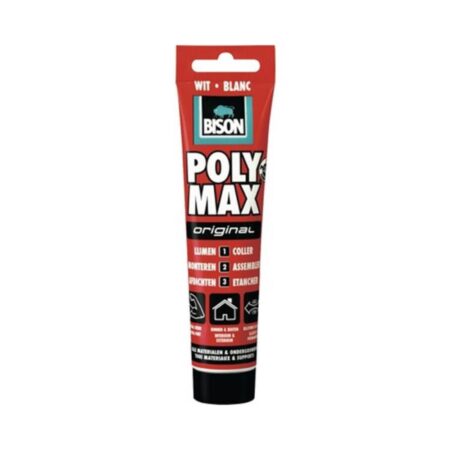 Bison Poly Max Original Wit 165gr | Bison