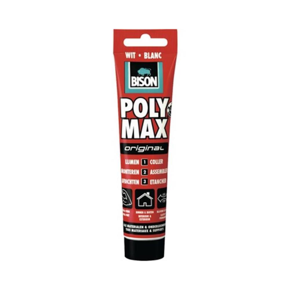 Bison Poly Max Original Wit 165gr | Bison
