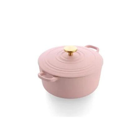 Bk Bourgogne Braadpan - Blush Pink - 24 Cm - Gietijzer | BK