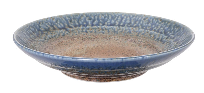 Blauw Bord - Minoyaki - Diepblauw Design - 28.5 x 6 cm | Tokyo Design Studio