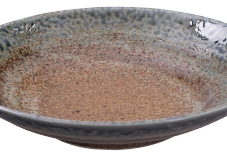 Blauw Bord - Minoyaki - Rustieke Stijl - 23 x 5 cm | Tokyo Design Studio