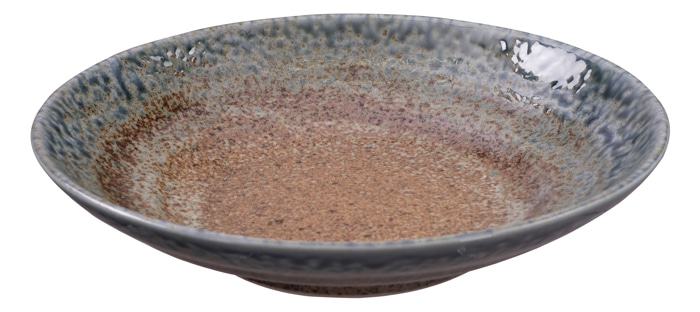 Blauw Bord - Minoyaki - Rustieke Stijl - 23 x 5 cm | Tokyo Design Studio