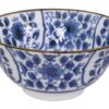 Blauw-Witte Keramische Kom - 500ml - 15 x 6