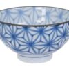 Blauw-wit keramische kom - Traditionele Japanse stijl - 12 x 6.5 cm | Tokyo Design Studio