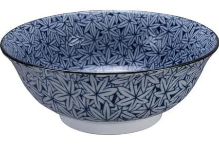 Blauw-witte keramische kom - Mixed Bowls - 1000ml - 21x8cm | Tokyo Design Studio