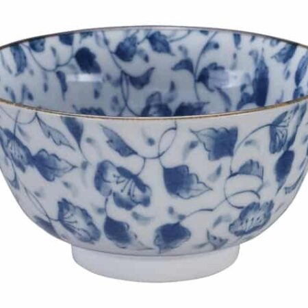 Blauw-witte keramische kom - Mixed Bowls - 400ml - 12.7 x 6.8cm | Tokyo Design Studio