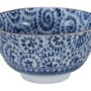 Blauw-witte keramische kom - Mixed Bowls - 400ml 12.7 x 6.8cm | Tokyo Design Studio