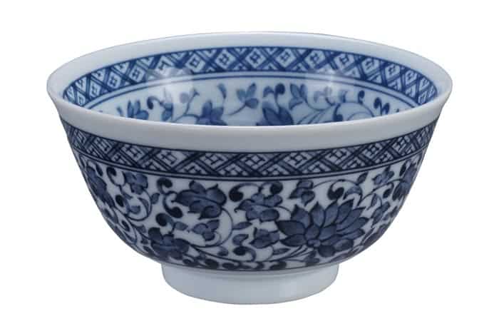 Blauw-witte keramische kom - Mixed Bowls - 400ml - 12.7 x 6.8cm | Tokyo Design Studio