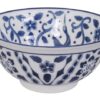 Blauw-witte keramische kom - Tokyo Design Studio - 500ml 14.8 x 7cm | Tokyo Design Studio