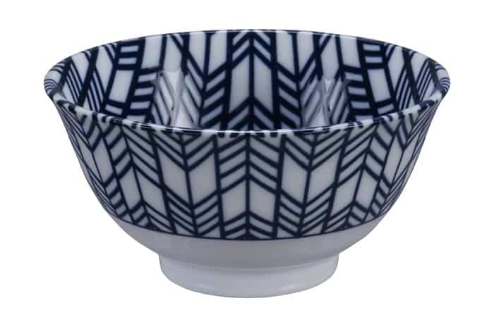 Blauw-witte kom - Mixed Bowls - 350ml - 13x7cm | Tokyo Design Studio