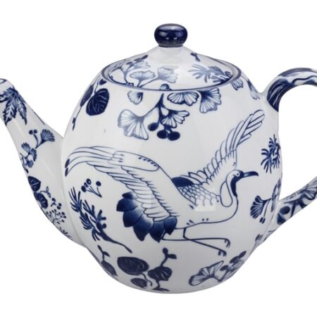 Blauw-witte theepot - Flora Japonica - Tokyo Design Studio - 1250ml | Tokyo Design Studio