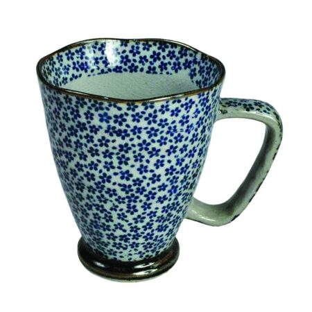 Blauw/Grijze Mok - The Oriental Shop - 400ml - 9 x 11cm | Tokyo Design Studio