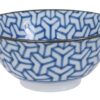 Blauw/Wit Kom - Mixed Bowls - Keramiek - 450ml - 15x6cm | Tokyo Design Studio