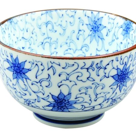 Blauw/Wit Porseleinen Kom - Mixed Bowls - 12.7 x 7.5cm | Tokyo Design Studio
