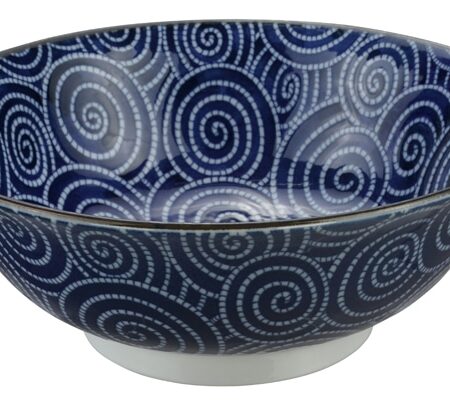 Blauw/Witte Kom - Mixed Bowls - 1000ml - 20