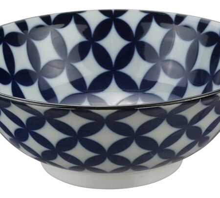 Blauw/Witte Kom - Mixed Bowls - 1000ml - 20