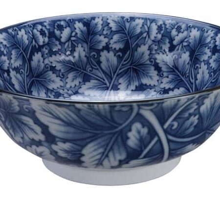Blauw/Witte Kom - Mixed Bowls - 1000ml - 21 x 8cm | Tokyo Design Studio