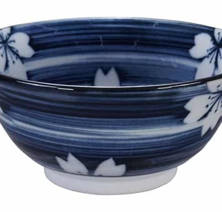 Blauw/Witte Kom - Mixed Bowls - 15 x 7cm 500ml | Tokyo Design Studio