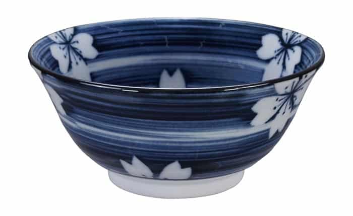 Blauw/Witte Kom - Mixed Bowls - 15 x 7cm 500ml | Tokyo Design Studio