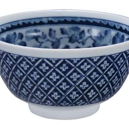 Blauw/Witte Kom - Mixed Bowls - 400ml 12.7 x 6.8cm | Tokyo Design Studio