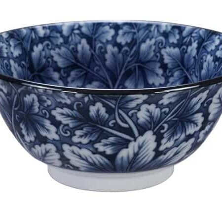 Blauw/Witte Kom - Mixed Bowls - 500ml - 15x7cm | Tokyo Design Studio