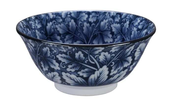 Blauw/Witte Kom - Mixed Bowls - 500ml - 15x7cm | Tokyo Design Studio