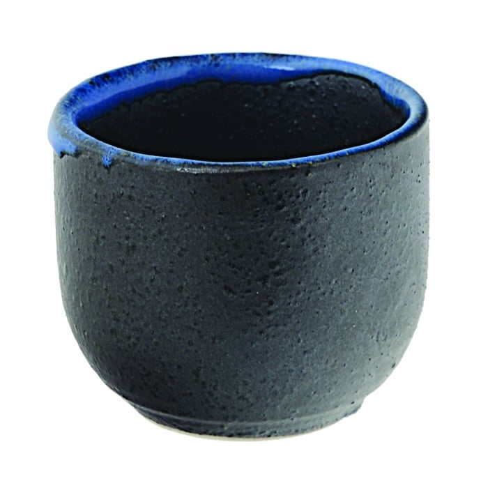 Blauw/Zwarte Sake Kop - 5 x 4