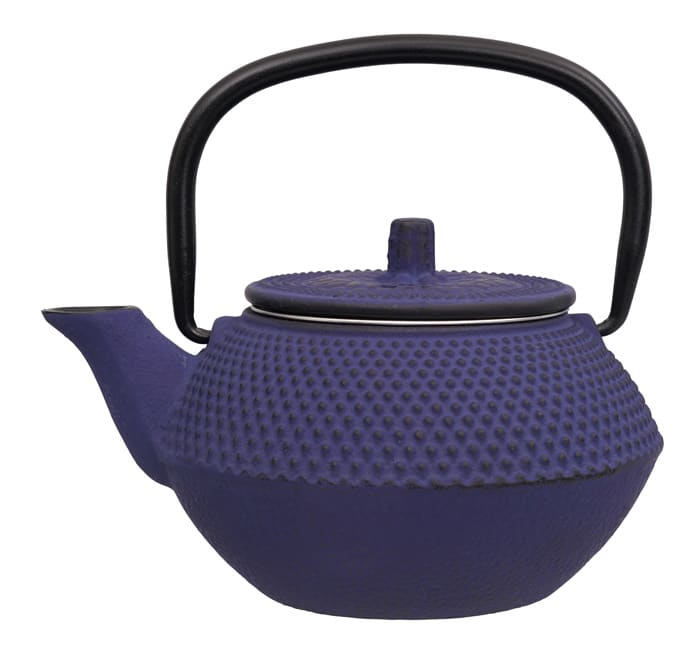Blauwe Gietijzeren Theepot - 350ml - 13.5 x 11.5 x 8.5cm | Tokyo Design Studio