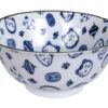 Blauwe Kom - Lucky Cats - 500ml 14.8 x 7cm | Tokyo Design Studio