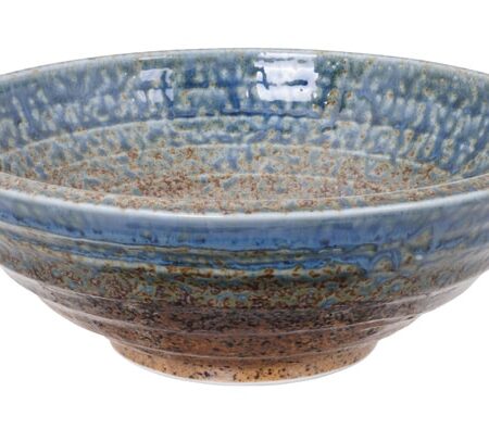 Blauwe Kom - Minoyaki Japanse Keramiek - 1500ml 24x8.5cm | Tokyo Design Studio