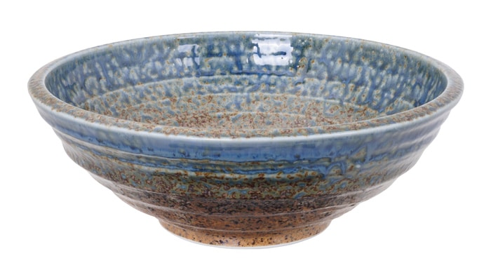 Blauwe Kom - Minoyaki Japanse Keramiek - 1500ml 24x8.5cm | Tokyo Design Studio