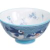 Blauwe Kom met Visfiguur - Kawai Collectie - 250ml - 11.2 x 6cm | Tokyo Design Studio