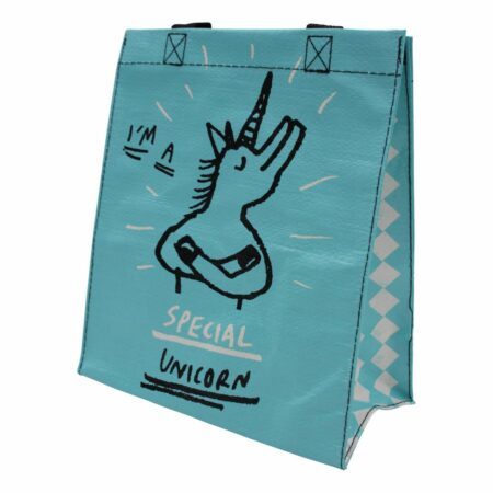 Blauwe eenhoorn totebag | -