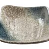 Blauw/grijs porseleinen bord - Tajimi - 14 x 14 x 3.5cm | Tokyo Design Studio
