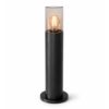 Blaze LED Sokkellamp buiten zwart - 45 cm - Padverlichting - E27 Fitting - Max. 15W - IP54 - Tuinlantaarn - Staande buitenlamp | HOFTRONIC