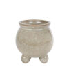 Bloempot Doppie creme M |