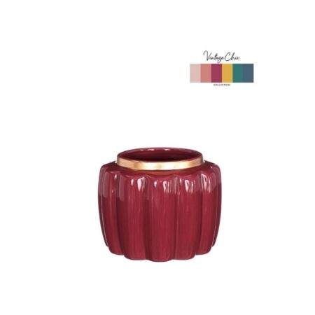 Bloempot Pouff kers Ø12