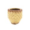 Bloempot Rosana M Ø13x13cm geel | Countryfield