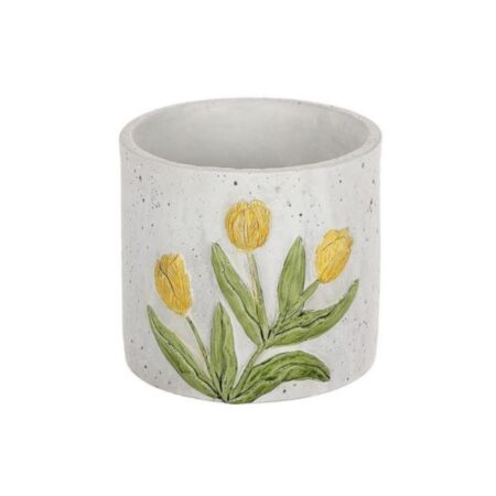 Bloempot Tulp geel Ø12