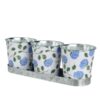 Bloempot Zink Buiten 10 Cm 3 Stuks |
