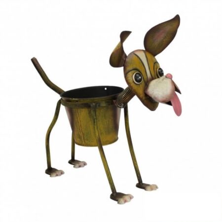 Bloempot decoratieve Hond | Primus Handcraft
