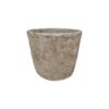 Bloempot steen crème 19x17cm | Mansion Atmosphere