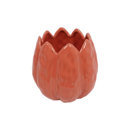 Bloempot tulp donker roze 12x12x13cm | Countryfield