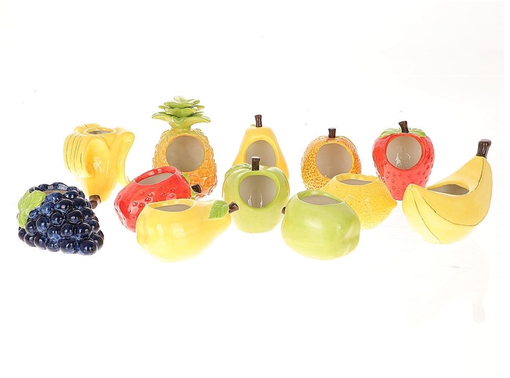 Bloempot/Vaas Fruit o.a. banaan