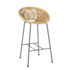 Bloomingville Barkruk Yonne Rotan (zithoogte 72cm) - Naturel | Bloomingville